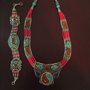 COPY - 925 sterling silver statement necklace
